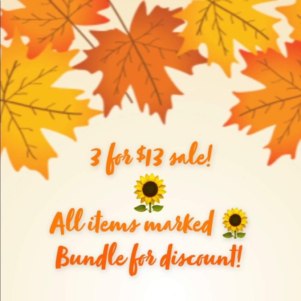Fall Savings! 🌻